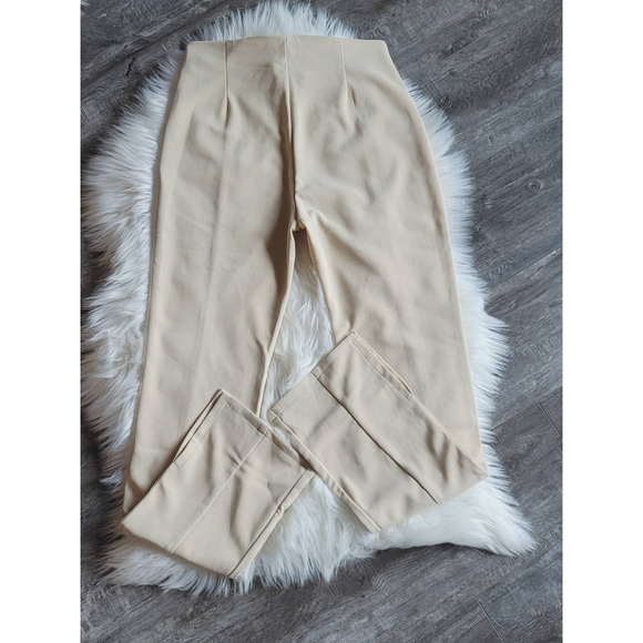 Anthropologie Seamed Slim Slit-Hem Pants - New - 1X - Picture 11 of 13